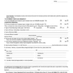 Annual Business License Application Form City Of Tacoma Printable Pdf