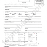 British Passport Renewal Form New Zealand PrintableForm