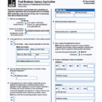 Business Licence Renewal Form Judy Blankenship s Template