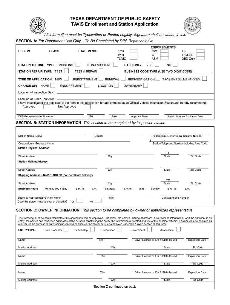 Dps Form Fill Out And Sign Printable PDF Template SignNow