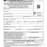 FREE 9 Sample Passport Renewal Forms In PDF MS Word