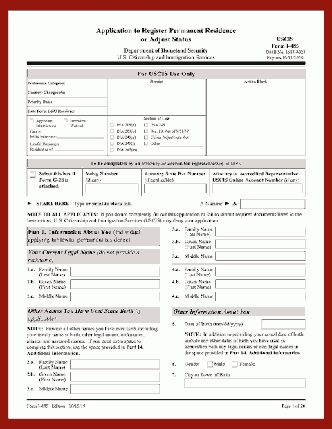 Green Card Renewal Form How To Avoid Losing Your Green Card In The