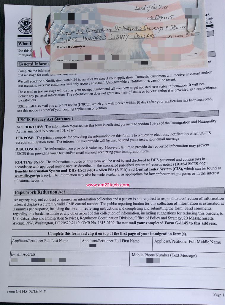 H4 EAD Sample Form Documents Required New Renewal AM22 Tech