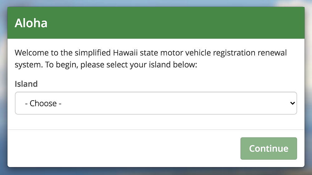 Hawaii Car Registration Everything You Need To Know - Renewalform.net