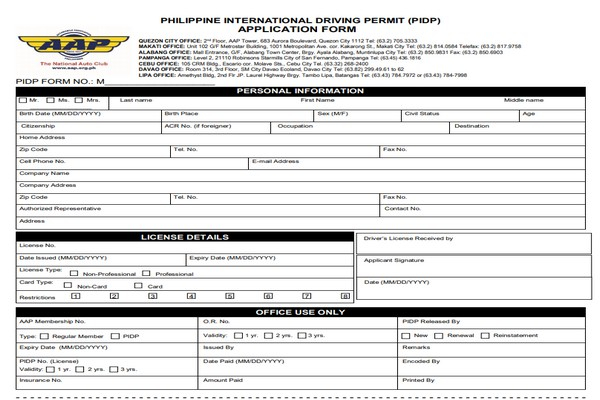 How To Get An International Driver s License In The Philippines 