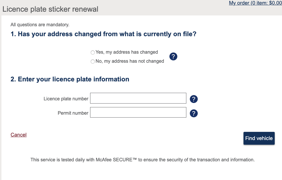 How To Renew Your License Plate Sticker In Ontario online And In Person