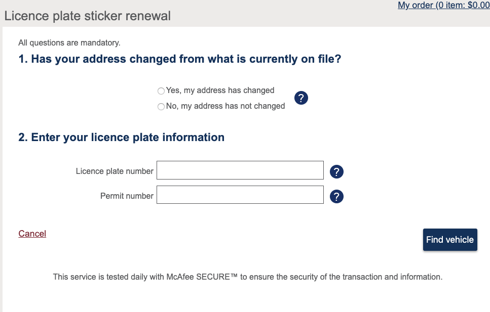 How To Renew Your License Plate Sticker In Ontario online And In Person 