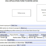 Japan Tourist Visa Application In Philippines For Housewife