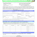 Leisure Access Program Application And Renewal Form 2020 2021 Fill