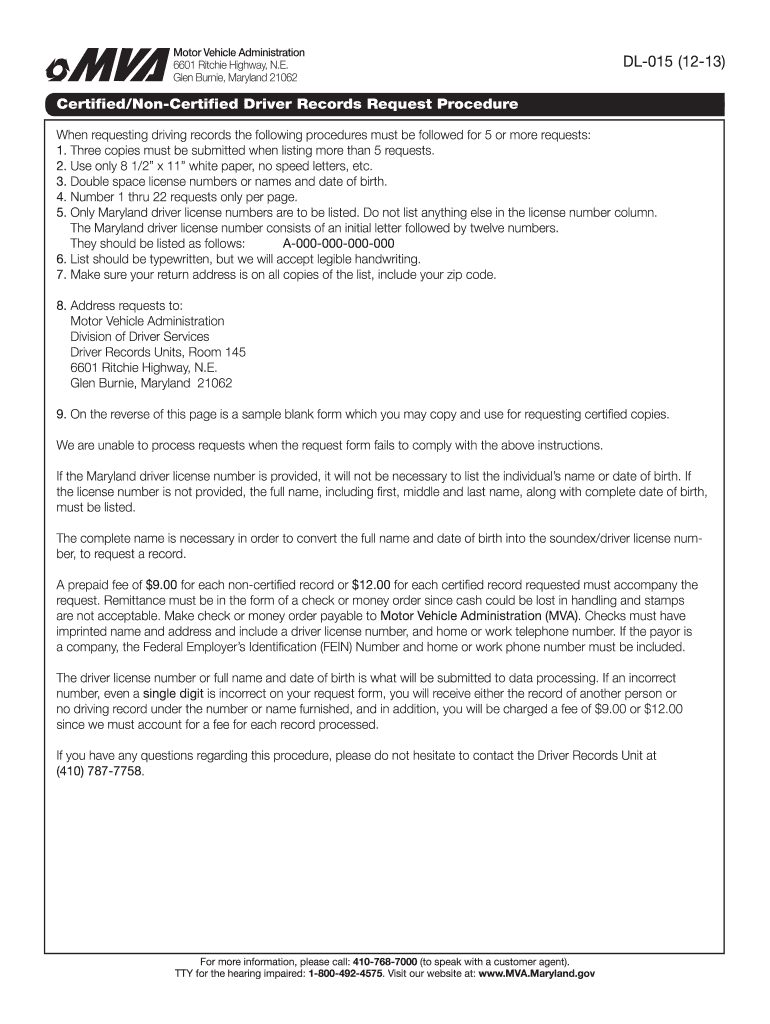 Mva Form Request Fill Out And Sign Printable PDF Template SignNow