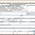 Passport Renewal Form In Spanish PrintableForm Printable Form 2021