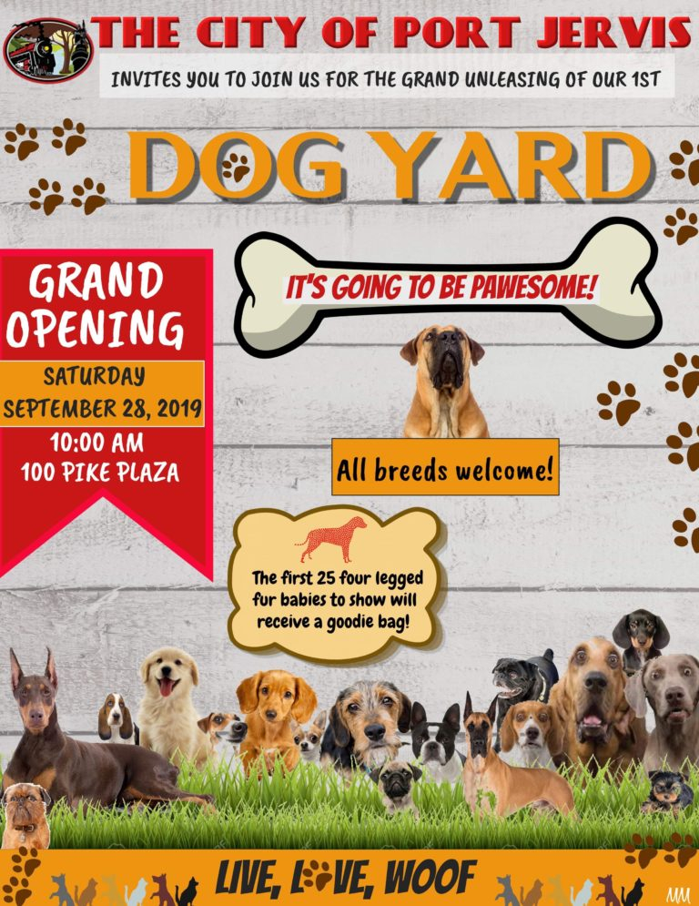 Port Jervis Dog Yard Information City Of Port Jervis