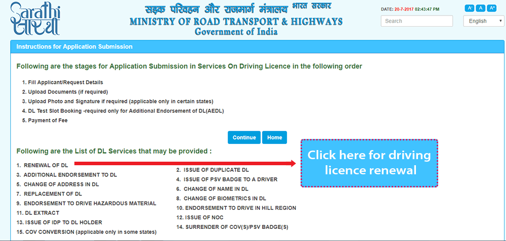 Process And Documentation Required To Renew Driving Licence Travelsnin