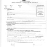 Uganda Passport Application Forms Form A B Thekonsulthub