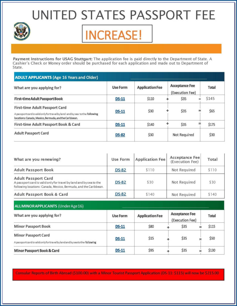 United States Child Passport Renewal Form Form Resume Examples 